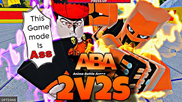 WHEN A 1V1 CHAMPION PLAYS 2V2S IN ABA | ANIME BATTLE ARENA 2V2S WITH MAR