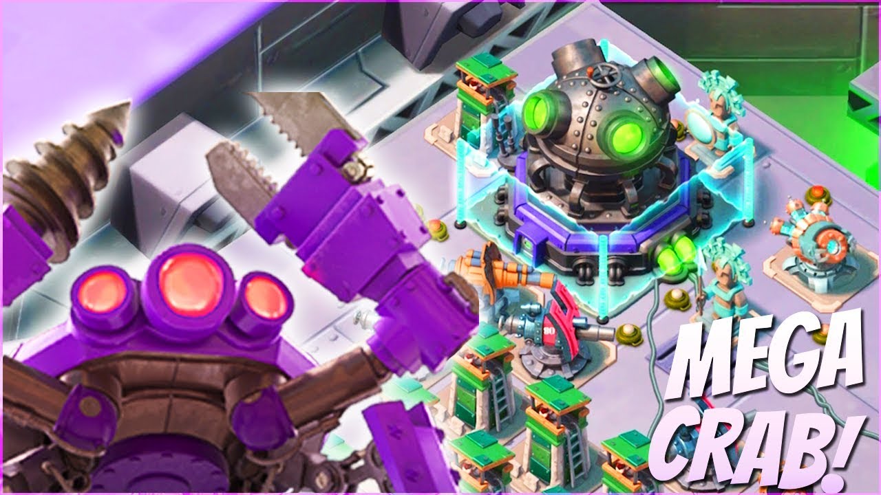 Boom Beach MEGA CRAB RETURNS!