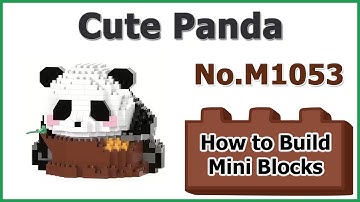 How to Build Mini Blocks Panda M1053 Review Instructions Specifications