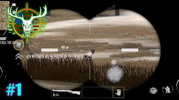 American Marksman - Gameplay Walkthrough Part 1, Open World Hunting Game (Android, iOS) AMG