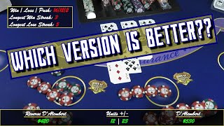D'Alembert vs REVERSE D'Alembert - BETTING SYSTEMS BATTLE! Update