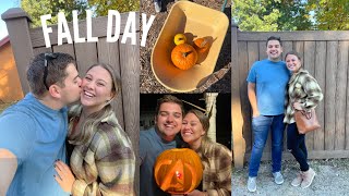 A PERFECT FALL DAY 🎃 Pumpkin patch, Hocus Pocus, Carving pumpkins!