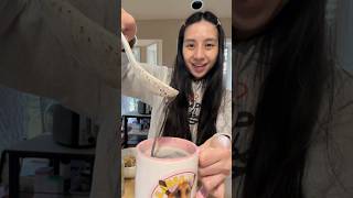 How we make black sesame soy milk in our Chinese household #shorts