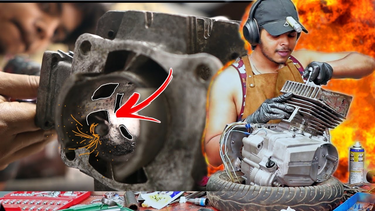 Modifying & Building My Own Bike Engine From Scratch | Yamaha RX135