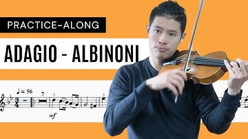 Adagio, Albinoni Violin Tutorial - PlayAlong Series