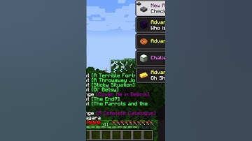 All ADVANCEMENTS in Minecraft!?! #shorts