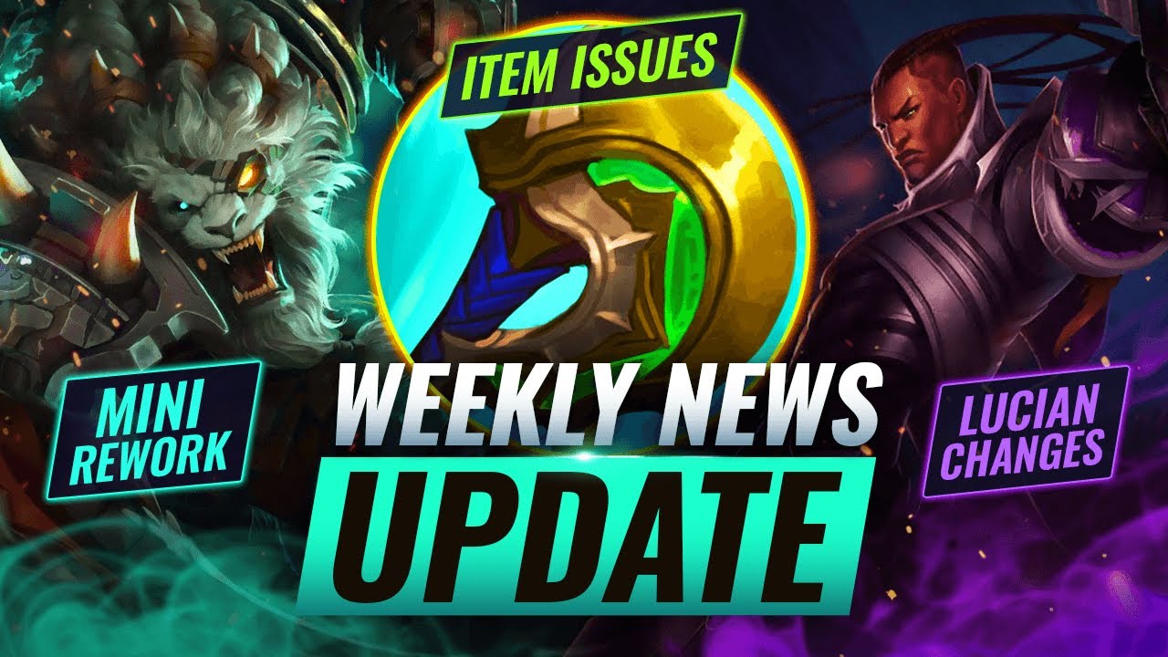 New Reworks Lucian Changes Item Discussion More League Of Legends Season 11 Youtube