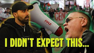 PALESTINE protesters swarm VEGAN event, you won't believe what happened next...