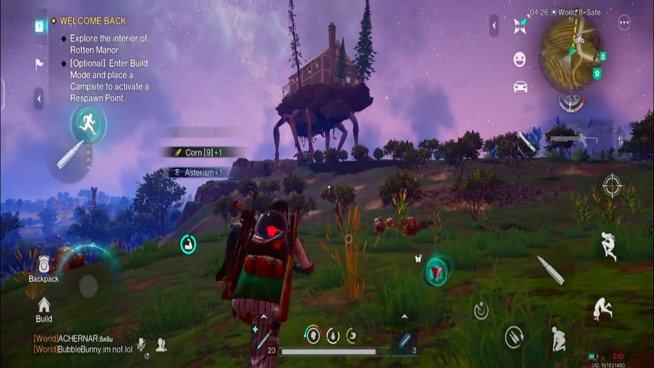 Once human mobile global lonch gameplay 1080p/60fps