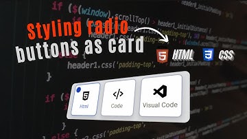 How To Make Custom Radio Buttons With Cool Effect Pure CSS