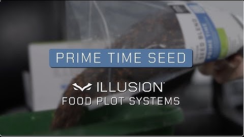 Prime Time Seed Blend - Illusion Food Plot Systems