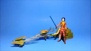 Ezra Bridger Speeder Bike Star Wars Rebels 10 cm Action Figur Hasbro 