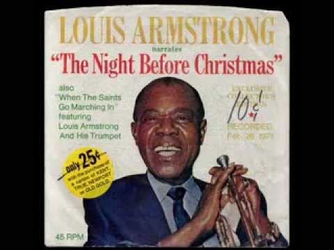 Louis Armstrong narrates &quot;The Night Before Christmas&quot; - YouTube