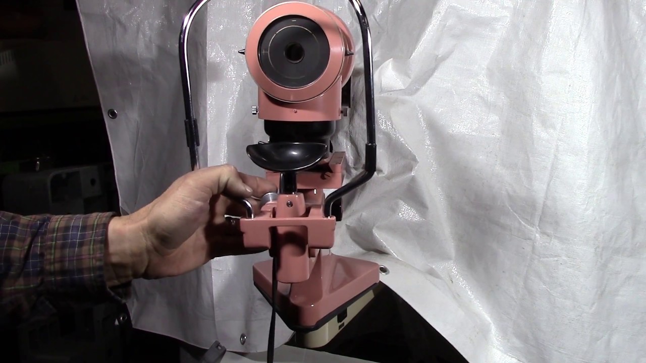 Auctioned Used Bausch & Lomb Lensometer Keratometer Ophthalmometer 71-21-33 - YouTube