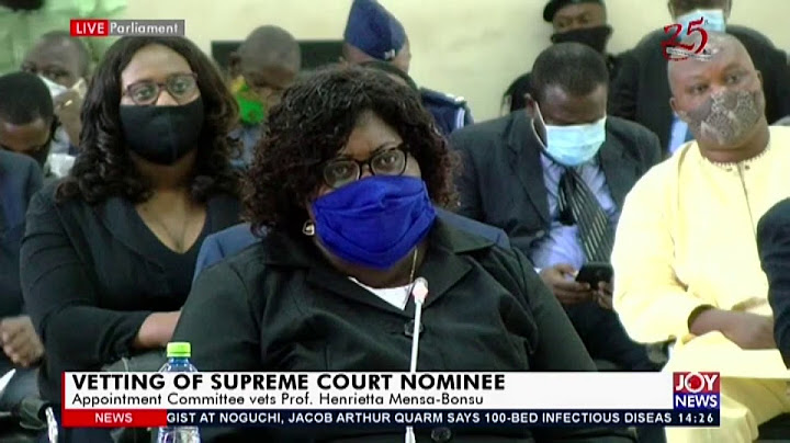 Appointment Committee vets Prof. Henrietta Mensa-Bonsu - The Pulse on JoyNews (12-5-20)