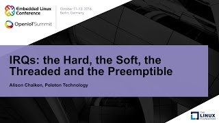 IRQs: the Hard, the Soft, the Threaded and the Preemptible