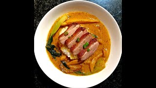 Crispy Duck with Thai Red Curry