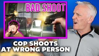 Cops MAG DUMP The Wrong Person!!! REACTION | OFFICE BLOKES REACT!!