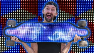 Worlds first LED Electric longboard!