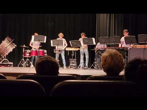 Santa Rita Middle School Symphonic Percussion Ensemble 5-2022