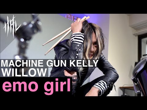 Machine Gun Kelly - emo girl feat. WILLOW / HAL Drum Cover