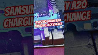 Samsung Galaxy A20 Charging Problem Fix | Charging Jack Change #shorts #mobilerepair