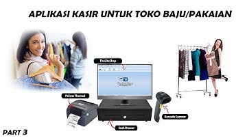 Program Aplikasi Software Kasir Toko Baju | Part 3