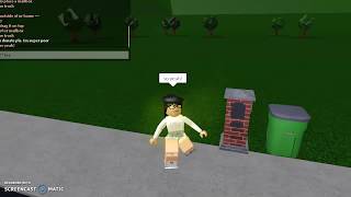 How to set down a Mailbox or Trash Can:Welcome to Bloxburg