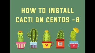 How to install cacti on centos 8 | Full Documentation | Step by Step