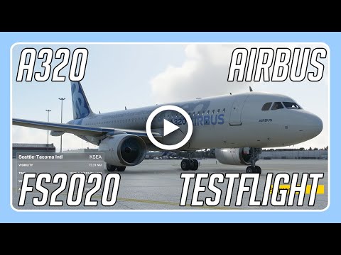 Microsoft Flight Simulator 2020 Flight with the Airbus A320 Neo @imationedit