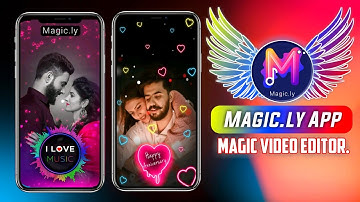 Apne Photo ka status kaise banaye | How to Use Magic.ly App | make full screen status | Magic.ly App