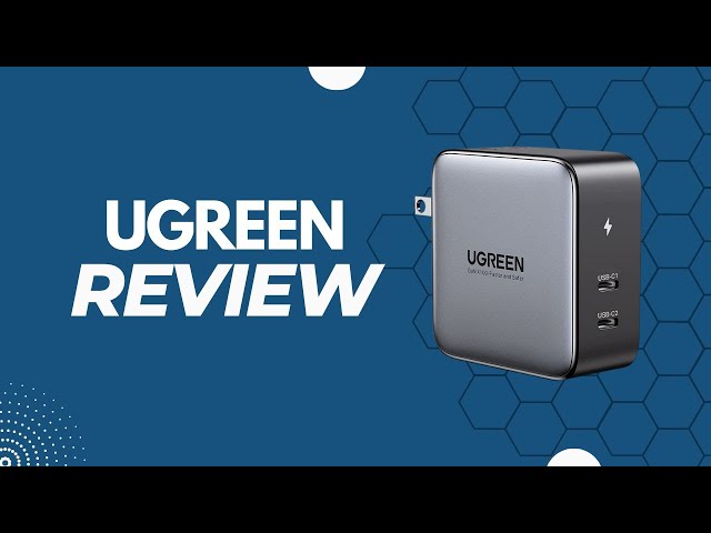 UGREEN NEXODE CD226 100W USB Power Adapter Review and Test 