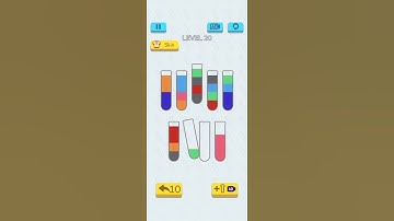 Sort Puz Level 20 Color Water Sort Puzzle Games WalkThrough Solution