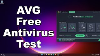 AVG Free Antivirus Test 2022 - Does A Network Connection Matter? Antivirus Security Review screenshot 3