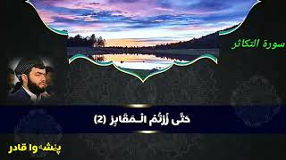 سورة التكاثر بيشةوا قادر الكردي