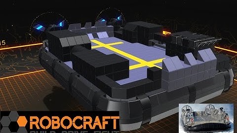 Robocraft Let’s Build - Propeller LCAC US Hover Craft