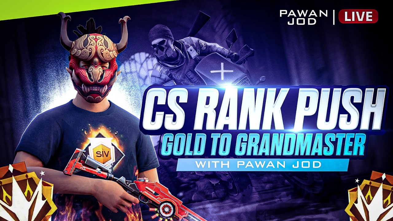 ⚡ GRANDMASTER TOP 1 PUSH! V Badge Lobby 💎 FF LIVE 🔴 Free Fire LIVE!#ff #freefire