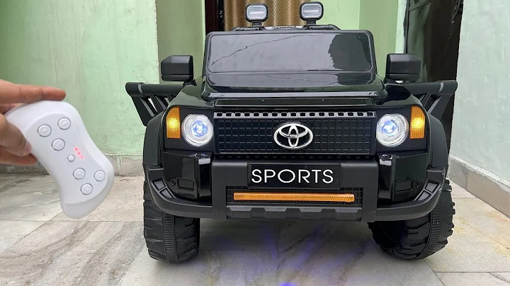 RC Toyota FJ Cruiser Car Unboxing & Testing | 4WD Remote Control Ride on Car | Shamshad Maker 🔥🔥