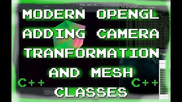 02  - Modern Opengl C++ - Adding Camera, Mesh and Transform Classes