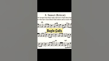 Thumbnail of SUNSET (Retreat) - [Bugle Calls] on Trumpet - Military Cadence