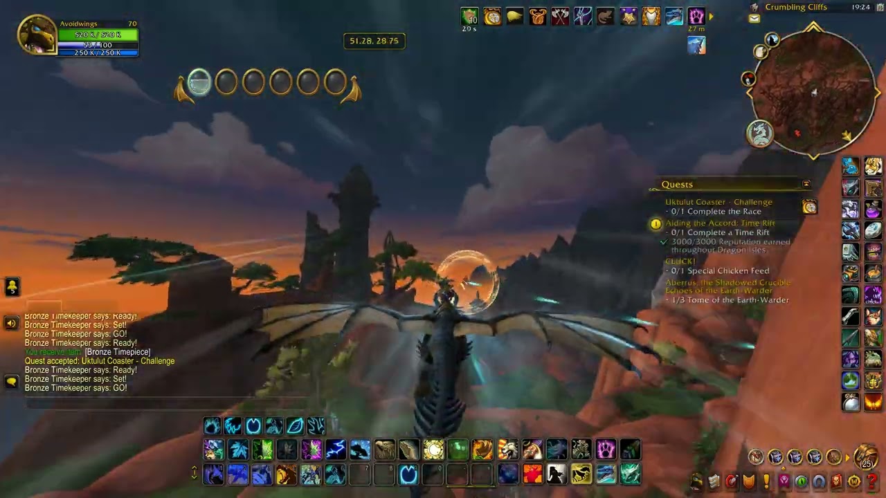 Wow The Waking Shores Race Course Uktulut Coaster Challenge Gold