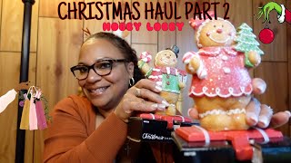CHRISTMAS HAUL PART 2  | HOBBY LOBBY AND MORE TARGET