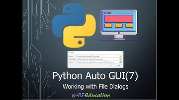 Python Auto GUI (7) – File Dialogs with 1 Line of Code in PyQt