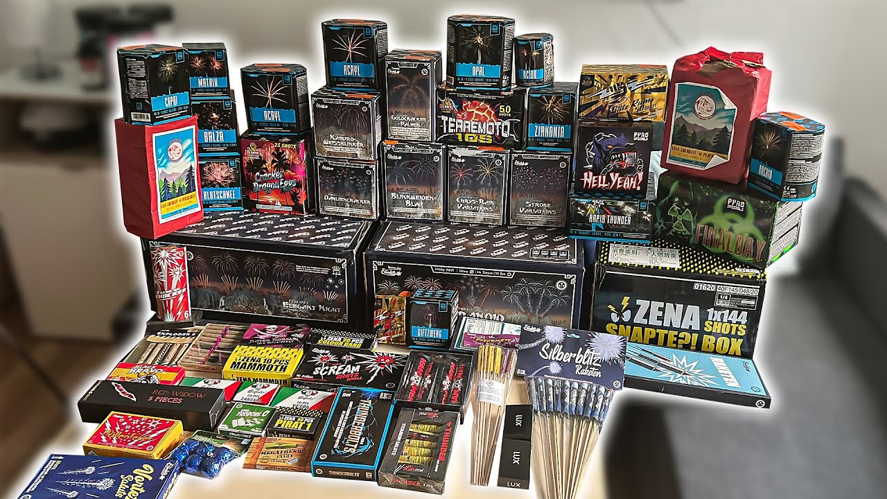 XXL 1500€ ACTIVFIRE FEUERWERK UNBOXING 2022/23 | PyroFeuerHD