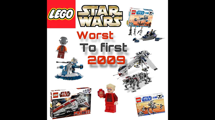 My Lego Star Wars worst to first (all 2009 sets)