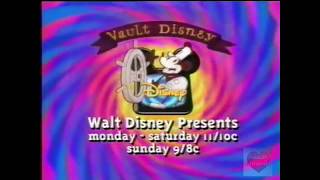 Vault Disney Disney Channel Promo 1998 Every Night