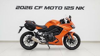 2026 CF Moto 125NK Finally Revealed – The New Naked Bike That Could Shock Everyone!