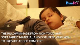 DearJoy Elephant Shaped Baby Pillow Product Video
