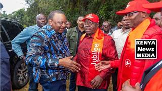 4th President Uhuru Kenyatta Arrival at Jubilee Party Kiambu Delegates Convention