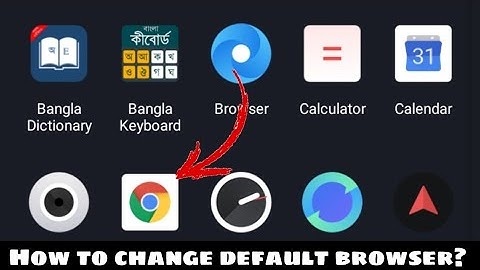 How to change default browser in oppo, real me devices
